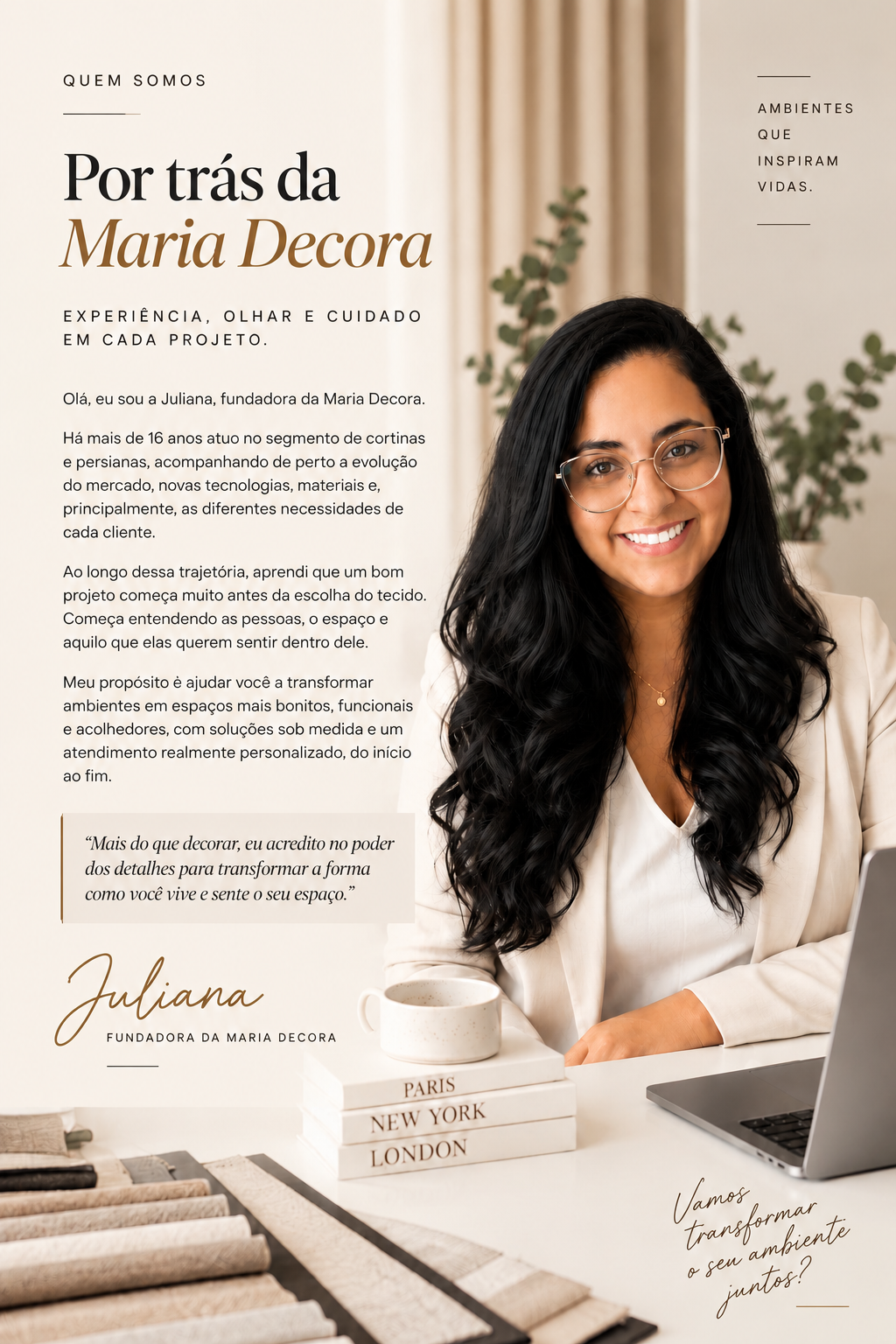 Quem somos — Maria Decora